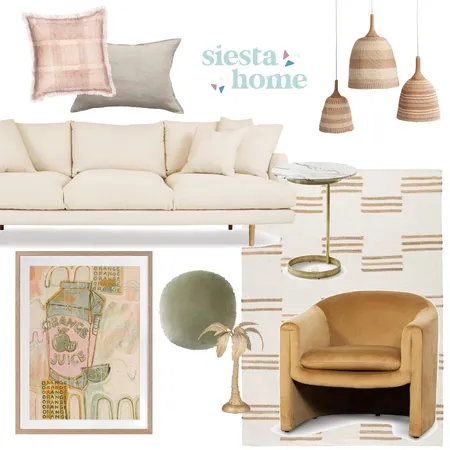 Boho Lux Interior Design Mood Board by Siesta Home on Style Sourcebook