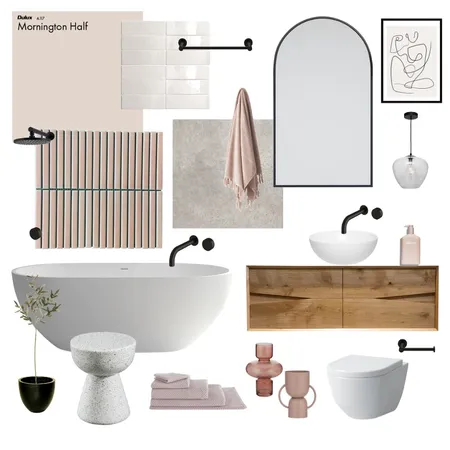 Contemporary Bathroom Interior Design Mood Board by Georgia Roe on Style Sourcebook