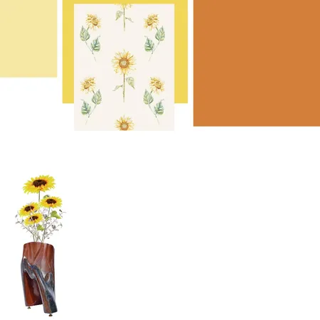 Sunflower Days Bedroom Interior Design Mood Board by The Whittle Tree on Style Sourcebook