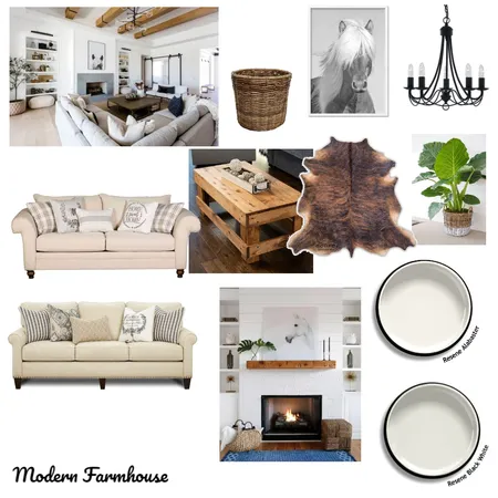 Farmhouse Interior Design Mood Board by IngridO Designs on Style Sourcebook