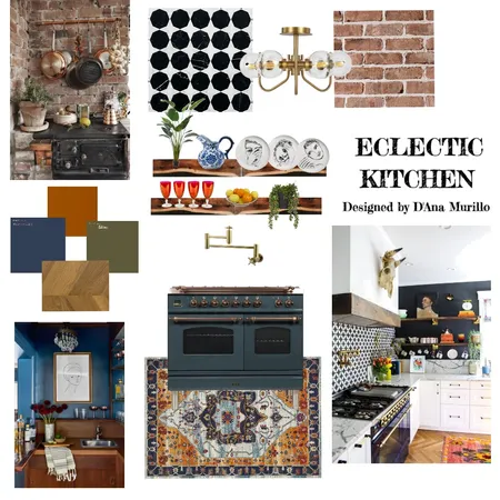 Vintage eclectic kitchen Interior Design Mood Board by murillo.dana on Style Sourcebook