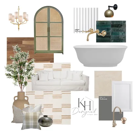classic and trendy Interior Design Mood Board by KH Designed on Style Sourcebook