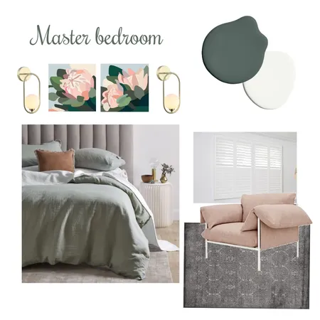 Master bedroom Interior Design Mood Board by The Creative Advocate on Style Sourcebook