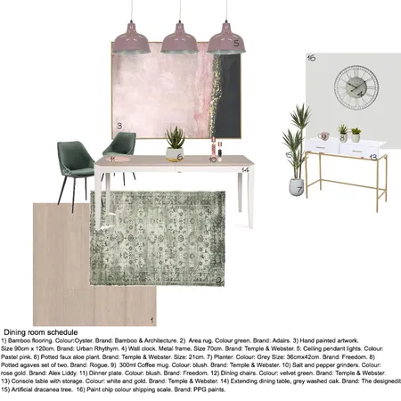 Dining room (clash) Interior Design Mood Board by Lynaya on Style Sourcebook