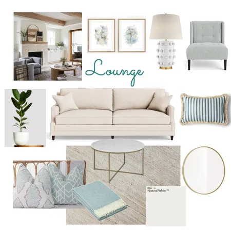 Lounge Interior Design Mood Board by Lucie Clark on Style Sourcebook