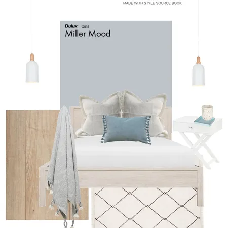 Coastal Bedroom Interior Design Mood Board by Kirsty on Style Sourcebook