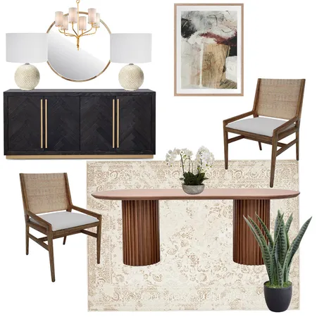 Bukit Contemporary Chic Dining Room Interior Design Mood Board by celeste on Style Sourcebook
