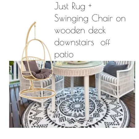 Little Wooden Deck off Patio Downstairs Interior Design Mood Board by Insta-Styled on Style Sourcebook