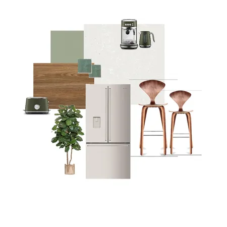 Mid century kitchen Interior Design Mood Board by RileyKomacha on Style Sourcebook