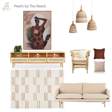 Peach by The Beach Interior Design Mood Board by Plush Design Interiors on Style Sourcebook