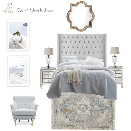 Calm + Balmy Bedroom Interior Design Mood Board by Plush Design Interiors on Style Sourcebook
