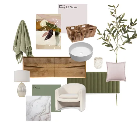 Pinks and greens Interior Design Mood Board by domeromeo on Style Sourcebook