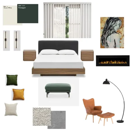 Bedroom Interior Design Mood Board by Nat P on Style Sourcebook