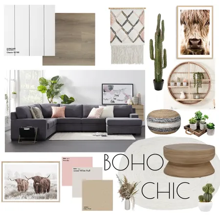 Boho Chic Interior Design Mood Board by Jensyn_Sadler on Style Sourcebook