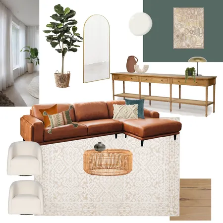 Accented Analogous - Living Room Interior Design Mood Board by KimmyG on Style Sourcebook