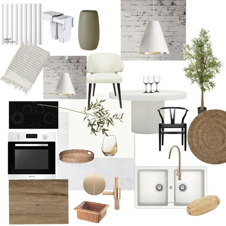 Kitchen and Dining Interior Design Mood Board by lozchipp on Style Sourcebook