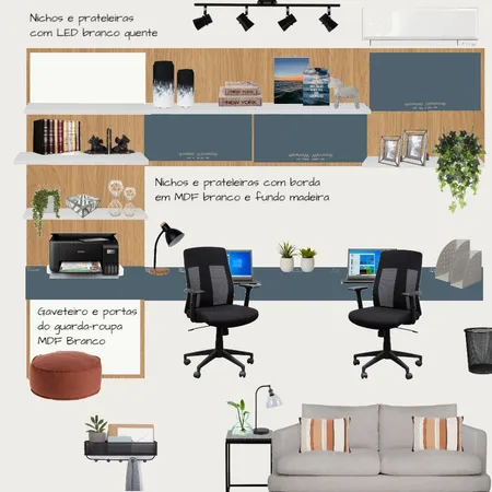 OFFICE ISA Interior Design Mood Board by Tamiris on Style Sourcebook