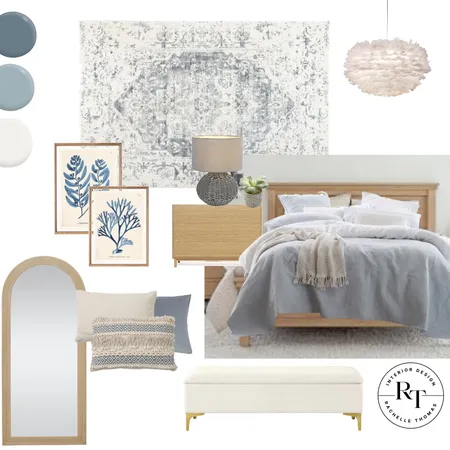 Thomas Hamptons Master Interior Design Mood Board by RT Interior Design on Style Sourcebook