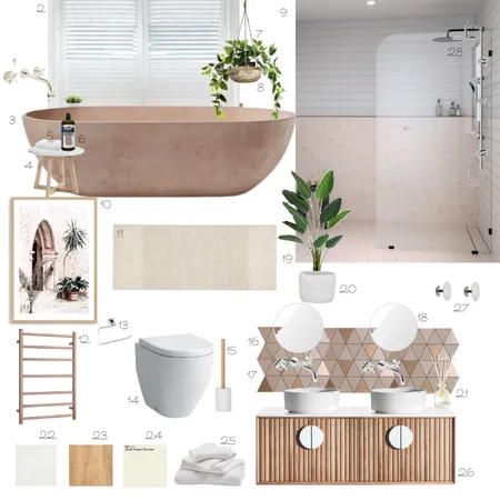 Bathroom Module 10 Interior Design Mood Board by carwal on Style Sourcebook