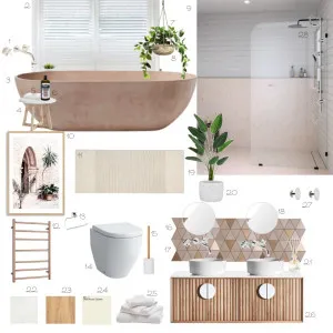 Bathroom Module 10 Interior Design Mood Board by carwal on Style Sourcebook