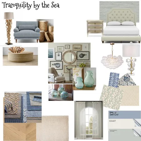 Tranquility by the Sea Interior Design Mood Board by kimgoff on Style Sourcebook