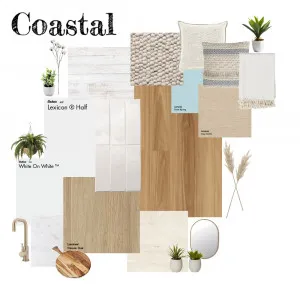 Coastal Flat Lay Material Board Interior Design Mood Board by angelahill on Style Sourcebook