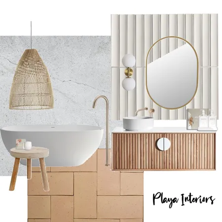 Coastal Modern Bathroom Interior Design Mood Board by Playa Interiors on Style Sourcebook