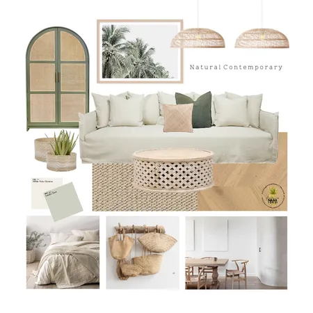 Natural Contemporary Interior Design Mood Board by Bahama Mama on Style Sourcebook