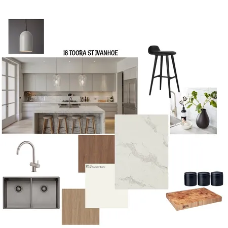 Toora kitchen 1 white kitchen Interior Design Mood Board by MARS62 on Style Sourcebook