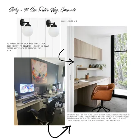 Stef Cassar - Greenvale (Study) Interior Design Mood Board by NatFrolla on Style Sourcebook