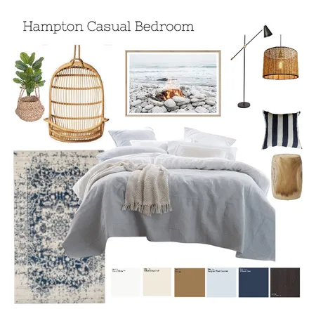 Hampton Casual Bedroom Interior Design Mood Board by AminyKrista on Style Sourcebook