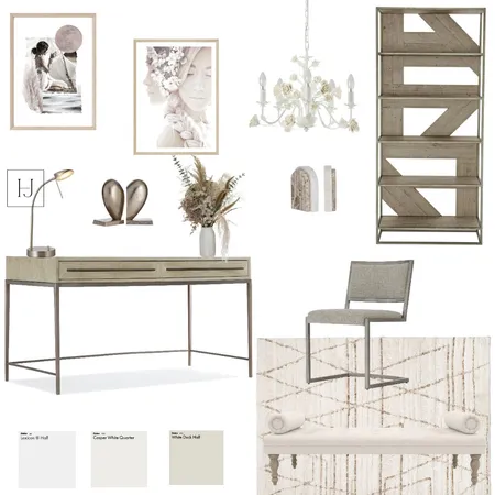 Modern Study Interior Design Mood Board by Hidden Jewel Interiors on Style Sourcebook