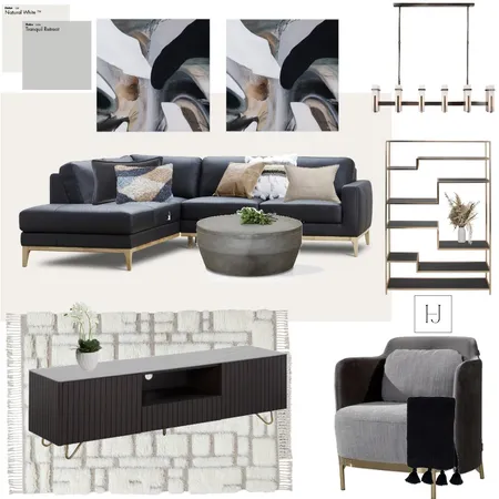 Living room Interior Design Mood Board by Hidden Jewel Interiors on Style Sourcebook