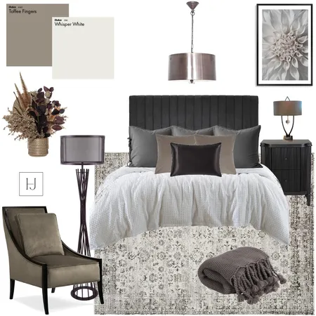 bedroom Interior Design Mood Board by Hidden Jewel Interiors on Style Sourcebook