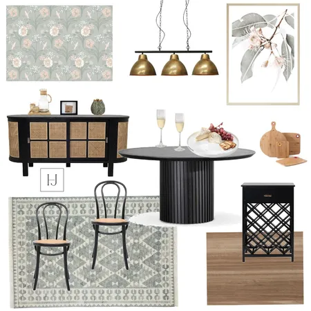 dining room Interior Design Mood Board by Hidden Jewel Interiors on Style Sourcebook