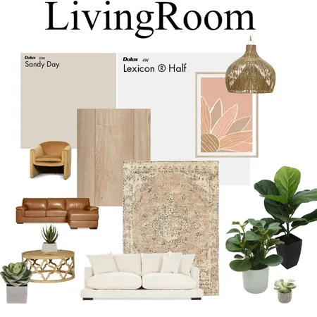 Glendale Living Room Interior Design Mood Board by RobynBee on Style Sourcebook