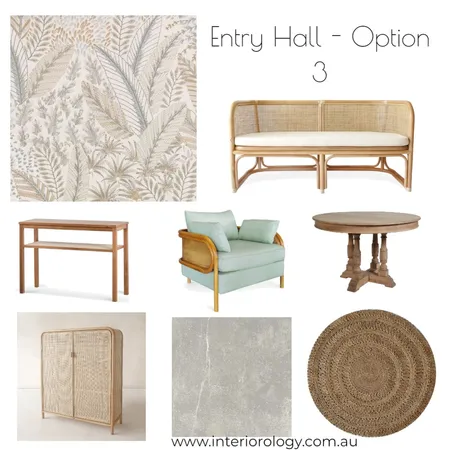 Entrance Hall Option 3 Interior Design Mood Board by interiorology on Style Sourcebook