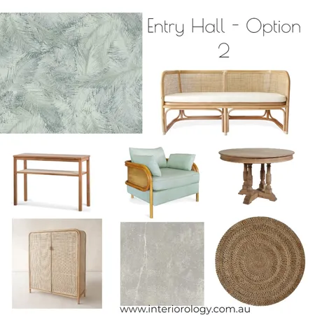 Entrance Hall Option 2 Interior Design Mood Board by interiorology on Style Sourcebook
