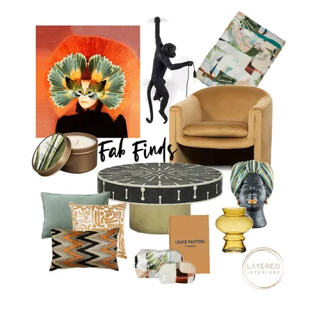 Fab Finds Interior Design Mood Board by Layered Interiors on Style Sourcebook