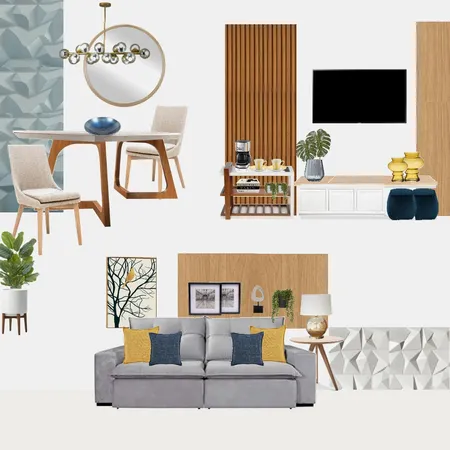 SALA CLEIDE Interior Design Mood Board by Tamiris on Style Sourcebook