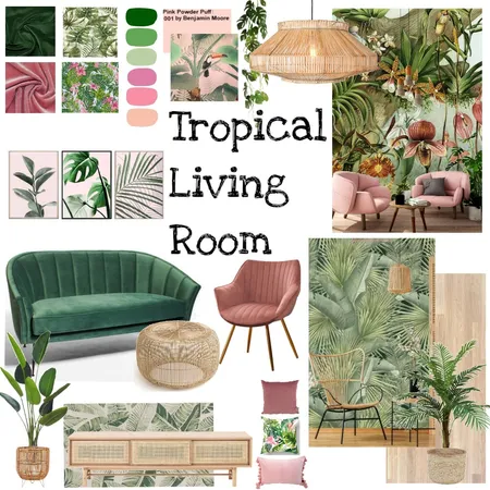 tropical3 Interior Design Mood Board by Tal Wilheim on Style Sourcebook