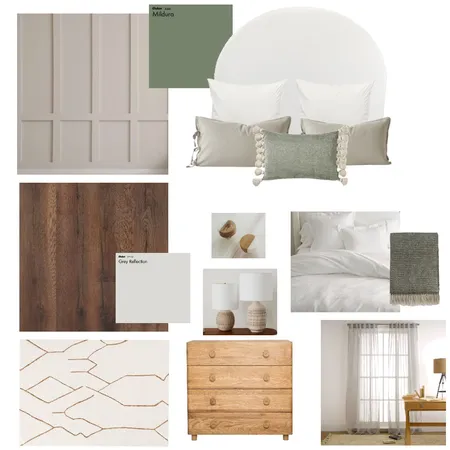 George & Miriam Bedroom Interior Design Mood Board by Rachel Santiago on Style Sourcebook