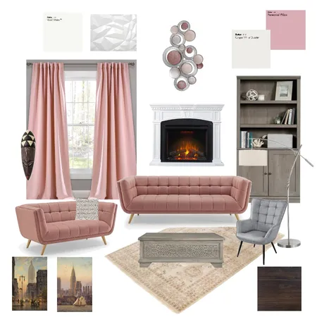 Living room Interior Design Mood Board by Andrea Design on Style Sourcebook