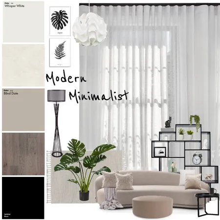 Modern Minimalist Interior Design Mood Board by Nicole Beavis on Style Sourcebook
