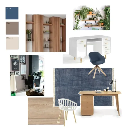 Werkkamer HJ en Joanne-1 Interior Design Mood Board by Studio Plus on Style Sourcebook