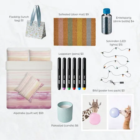 Ikea clearance winter 2022 (multi colour edition) Interior Design Mood Board by The Creative Advocate on Style Sourcebook