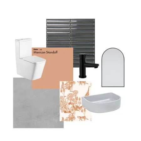 guest toilet Interior Design Mood Board by marylamin on Style Sourcebook