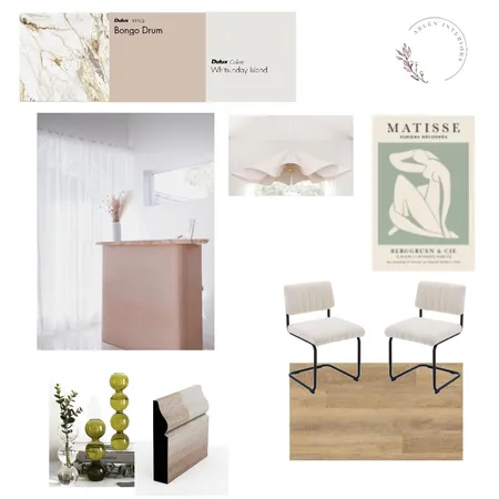 Le Beau Room - Waiting Room Interior Design Mood Board by Arlen Interiors on Style Sourcebook