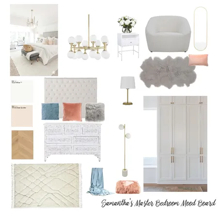 Samantha's Master Bedroom Mood Board Interior Design Mood Board by Shona's Designs on Style Sourcebook