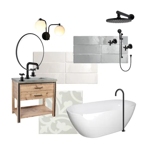 Master bath Interior Design Mood Board by Garbogust on Style Sourcebook